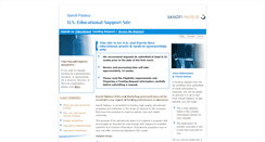 Desktop Screenshot of grants.sanofipasteur.us